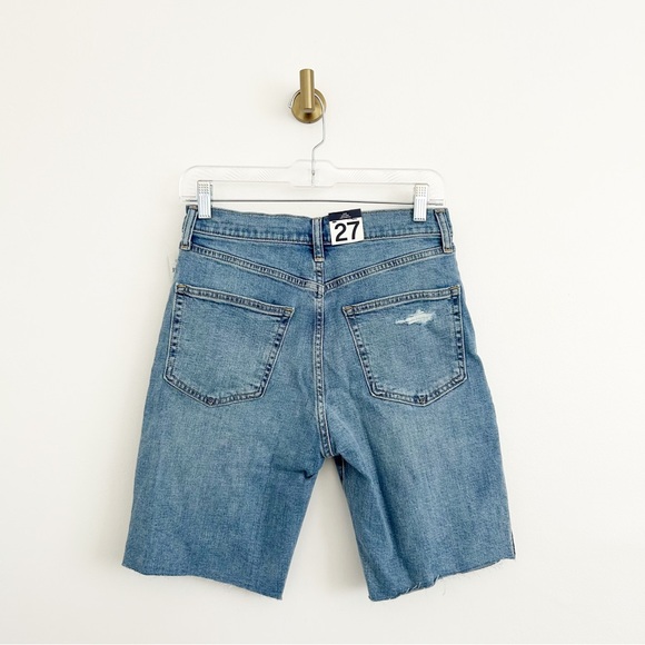 SOLD NEW GAP Denim Jean 9" Bermuda Short High Rise Size 27 / 4R - Picture 7 of 9